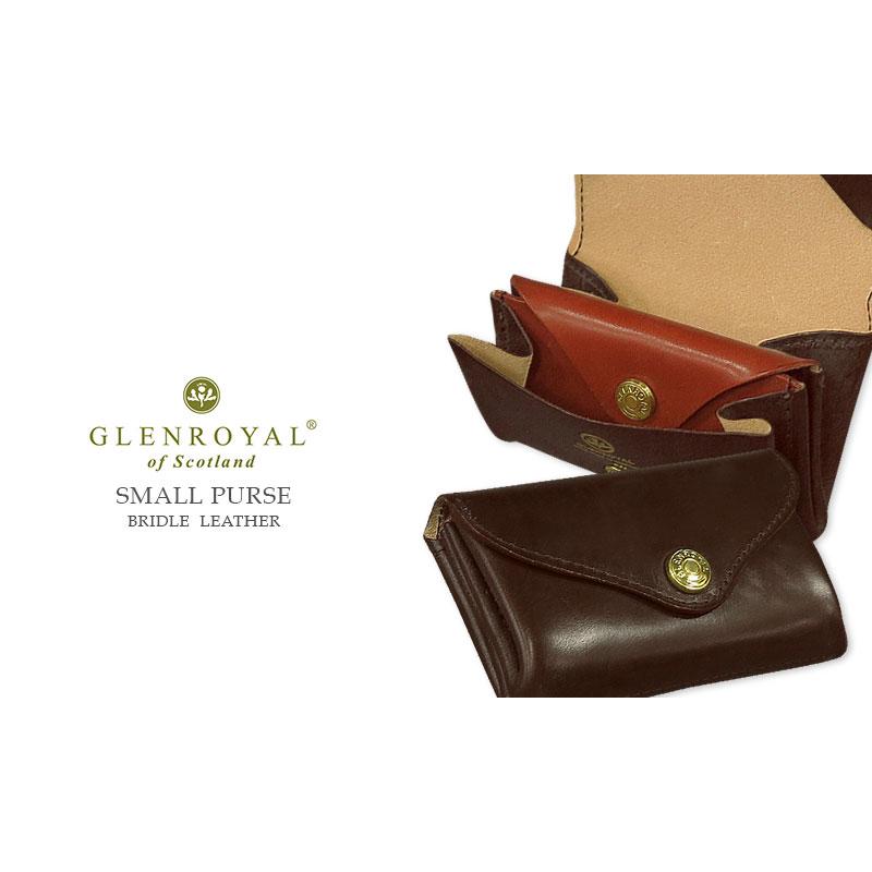 GLENROYAL 正規品 別注カラー グレンロイヤル ブライドルレザー 小銭 