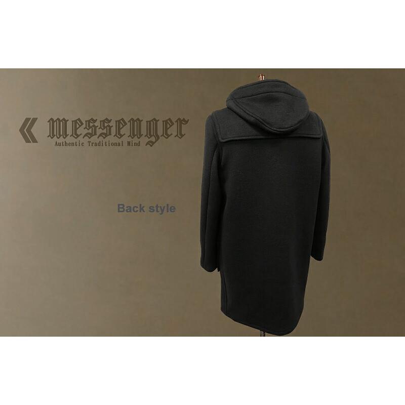 トラッドファッション復刻版 MESSENGER トラディショナル・ダッフルコート (ダブルフェイズ生地) メンズ (512-712) [ made in japan / 日本製 ]の画像