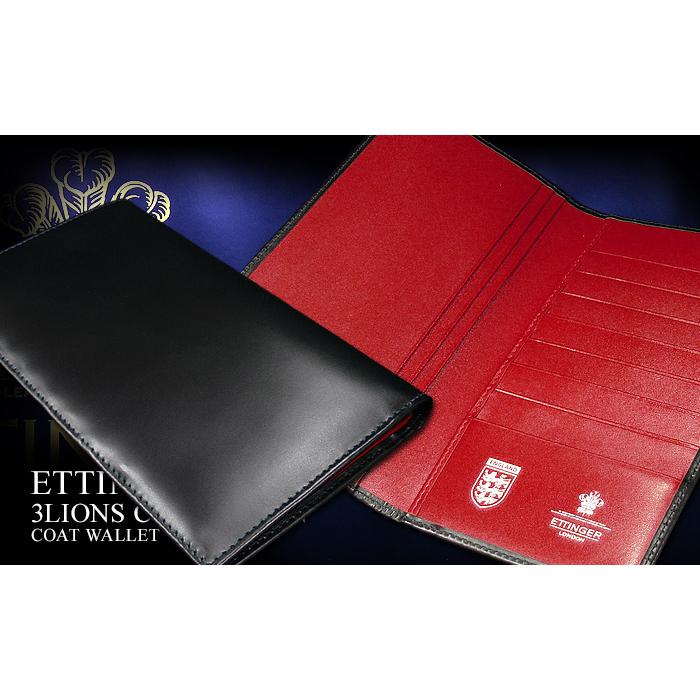 ETTINGER社公認正規販売店 ETTINGER エッティンガー 長財布 806ＡJR ３ライオンズ・コレクション ロングウォレット 札入れ 別注カラー 001の画像