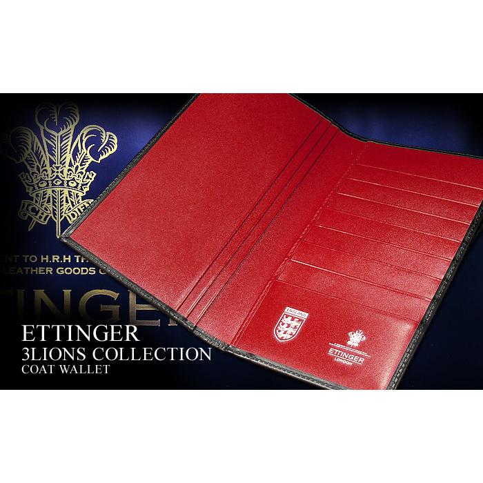 ETTINGER社公認正規販売店 ETTINGER エッティンガー 長財布 806ＡJR ３ライオンズ・コレクション ロングウォレット 札入れ 別注カラー 001の画像
