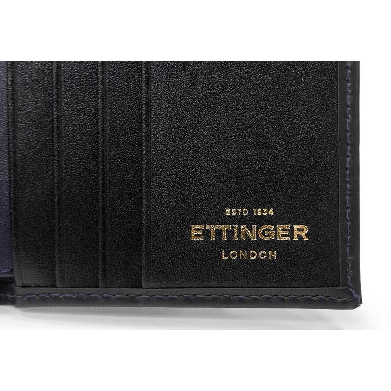 [ETTINGER社公認正規販売店]【 ETTINGER / エッティンガー 】BH975BEJ BLACK-PURPLE EURO COLLECTION 小銭入れ付きニつ折りミニウォレット 別注カラー ●003｜messenger-r｜10