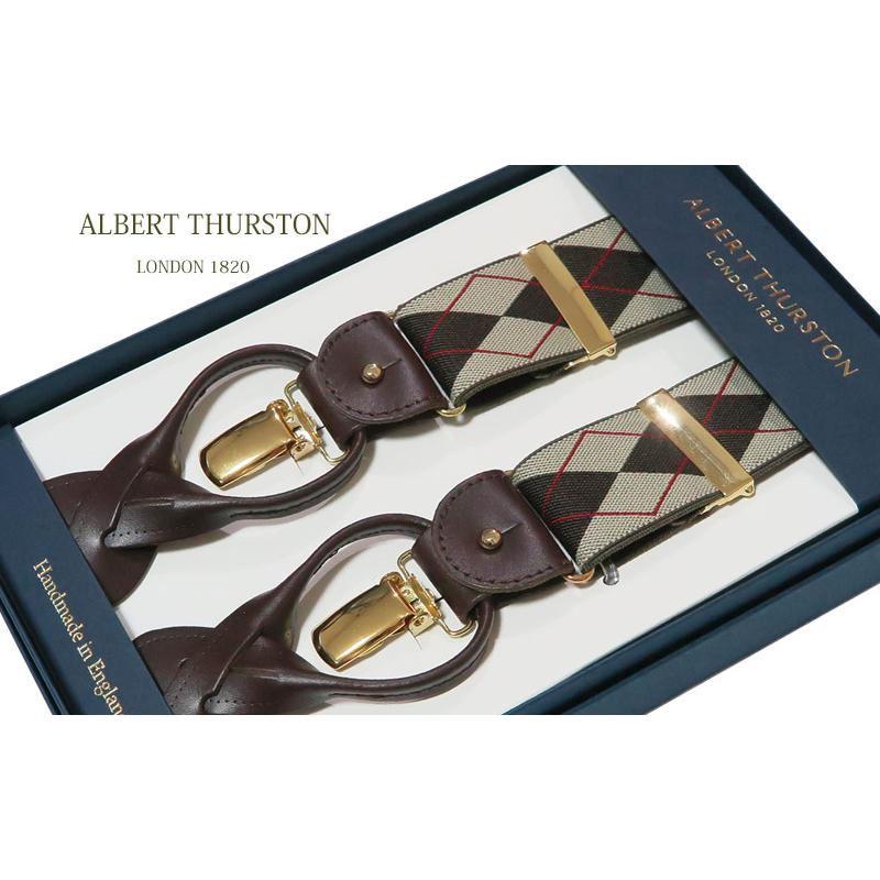 ALBERT THURSTON アルバートサーストン サスペンダー 帯幅35mm ALC-12