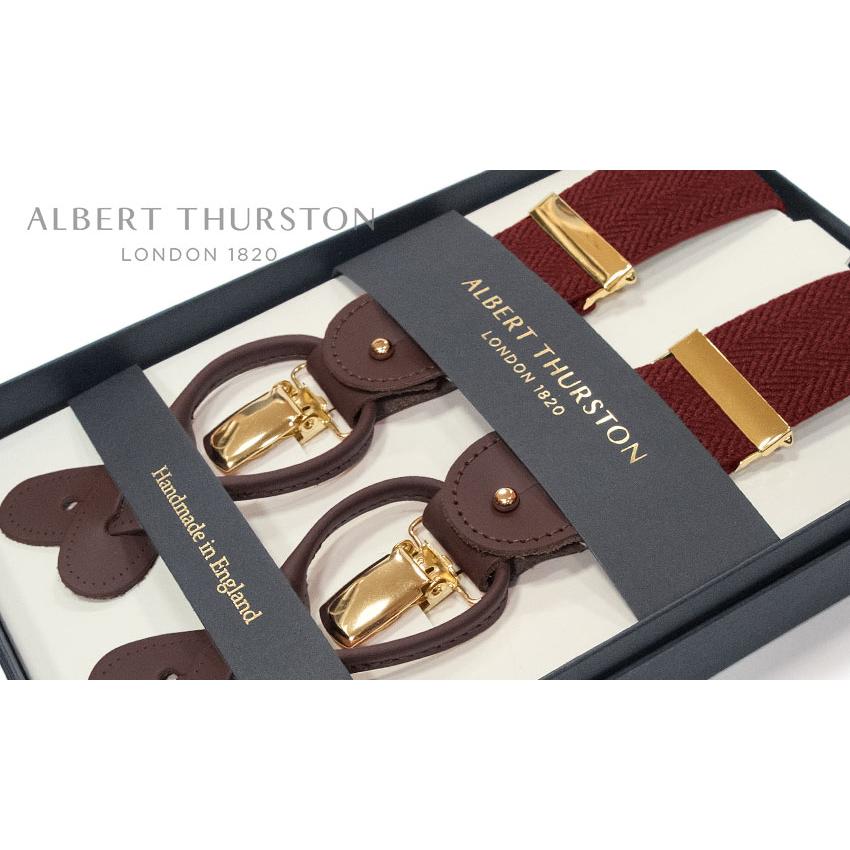 albert thurston（アルバートサーストン） サスペンダー 帯幅35mm ALM
