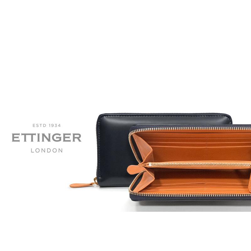 ETTINGER ETTINGER社公認正規販売店 エッティンガー ラウンドジップ長  