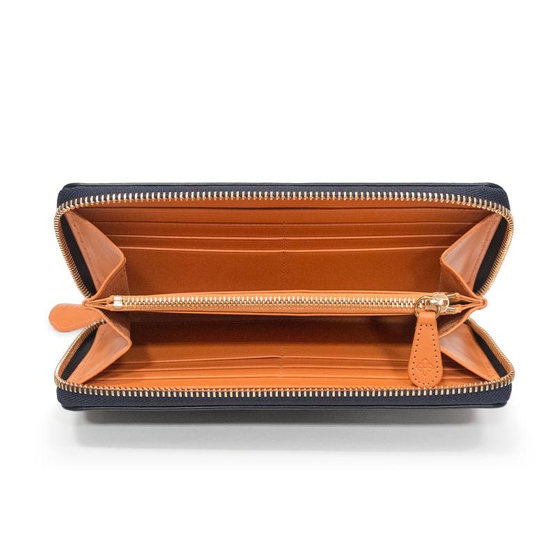 ETTINGER社公認正規販売店 ETTINGER エッティンガー ラウンドジップ長財布 BH2051EJ ロングウォレット/ロングパース [ EXCELLA / エクセラ ]の画像