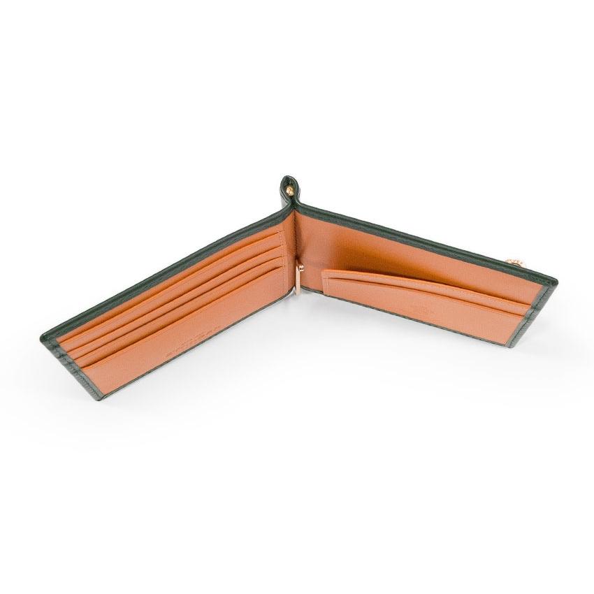 ETTINGER社公認正規販売店 ETTINGER エッティンガー マネークリップ BH2194 ブライドルハイドコレクション MONEY CLIP WITH ZIP 小銭入れ付きの画像