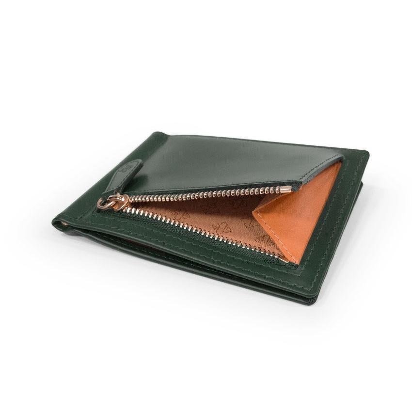 ETTINGER社公認正規販売店 ETTINGER エッティンガー マネークリップ BH2194 ブライドルハイドコレクション MONEY CLIP WITH ZIP 小銭入れ付きの画像