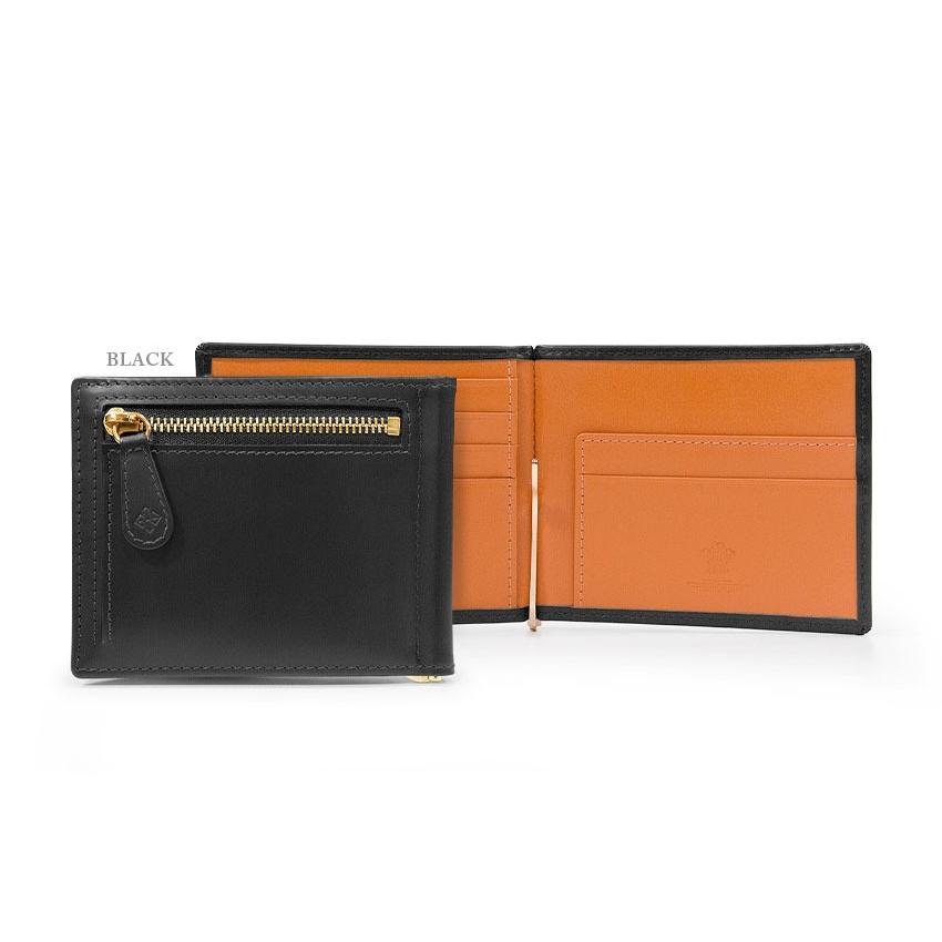 ETTINGER社公認正規販売店 ETTINGER エッティンガー マネークリップ BH2194 ブライドルハイドコレクション MONEY CLIP WITH ZIP 小銭入れ付きの画像