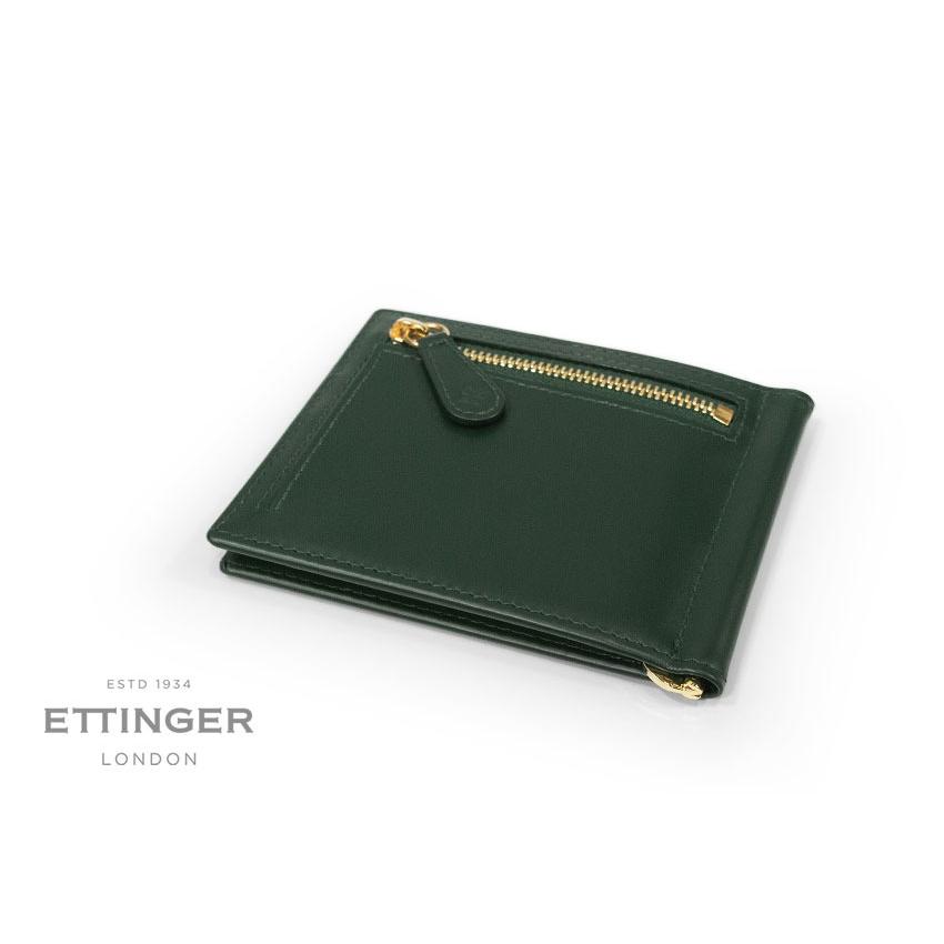 ETTINGER社公認正規販売店 ETTINGER エッティンガー マネークリップ BH2194 ブライドルハイドコレクション MONEY CLIP WITH ZIP 小銭入れ付きの画像