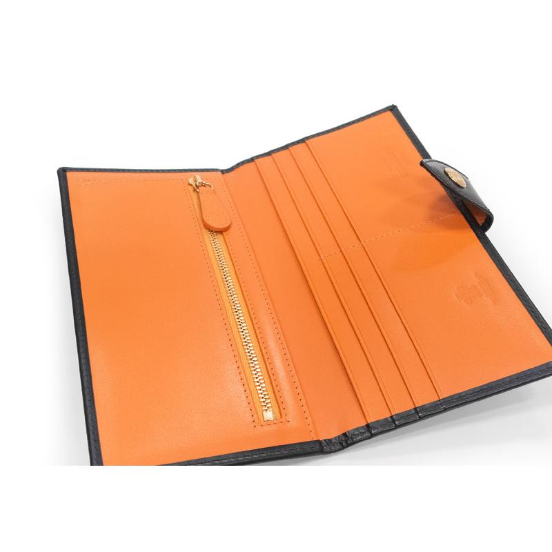 ETTINGER社公認正規販売店 ETTINGER エッティンガー 長財布タブ付き BH953AEJTAB LONG WALLET / ZIP POCKET WITH TAB / 小銭入れ付き長財布の画像