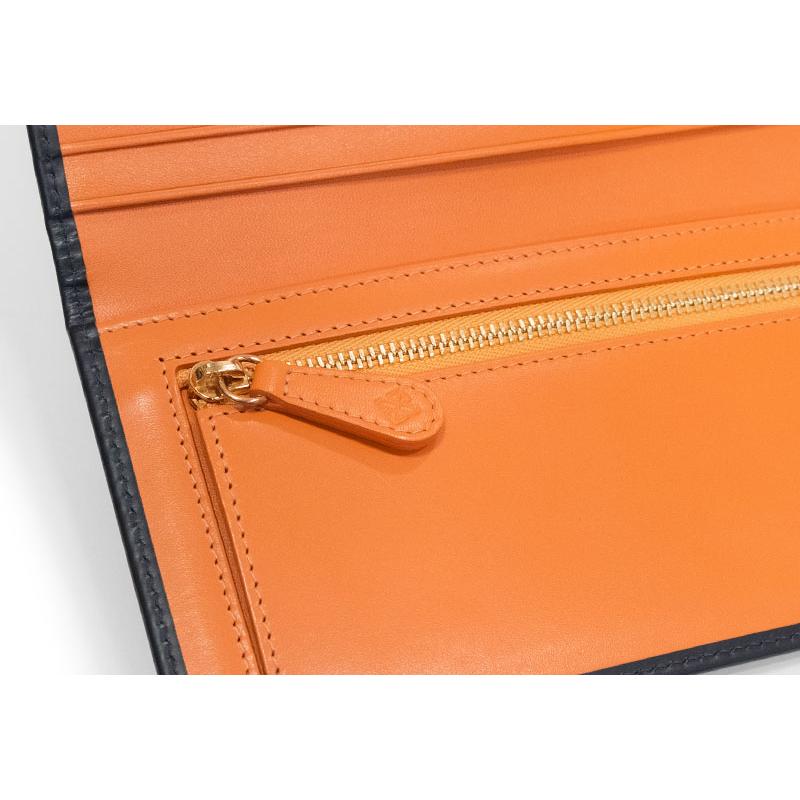 ETTINGER社公認正規販売店 ETTINGER エッティンガー 長財布タブ付き BH953AEJTAB LONG WALLET / ZIP POCKET WITH TAB / 小銭入れ付き長財布の画像