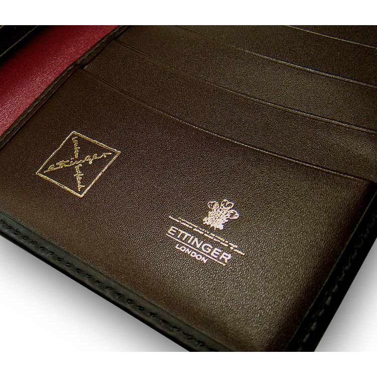 ETTINGER社公認正規販売店 ETTINGER エッティンガー 長財布 806CJR BLACK-HAVANA-EASTER ROSE ロングウォレット 札入れ 別注カラー 005の画像
