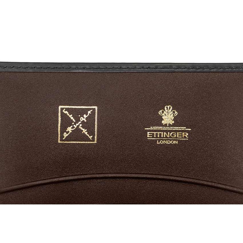 ETTINGER社公認正規販売店 ETTINGER / エッティンガー カードケース 143CJR BLACK-HAVANA-EASTER ROSE カード入れ 名刺入れ 別注カラー 005の画像