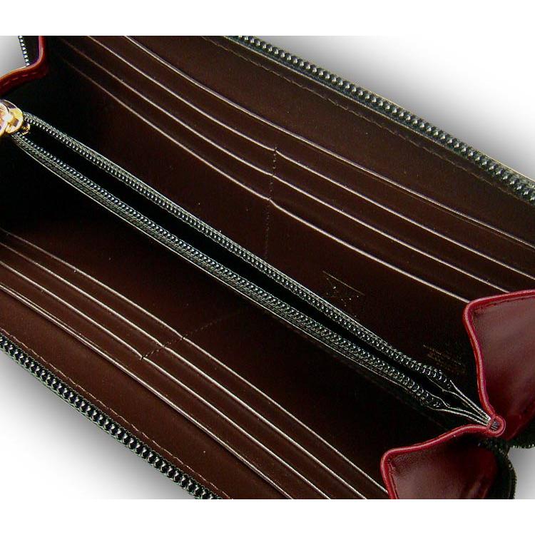 ETTINGER社公認正規販売店 ETTINGER エッティンガー ラウンドジップ長財布 2051CJR BLACK-HAVANA-EASTER ROSE  ロングウォレット   別注カラー 005の画像