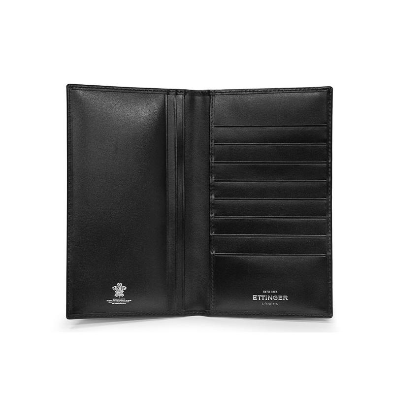ETTINGER社公認正規販売店 ETTINGER エッティンガー 長財布 BL806AJR NO CORNERS BLACK COLLECTION ロングウォレット 札入れ 011の画像