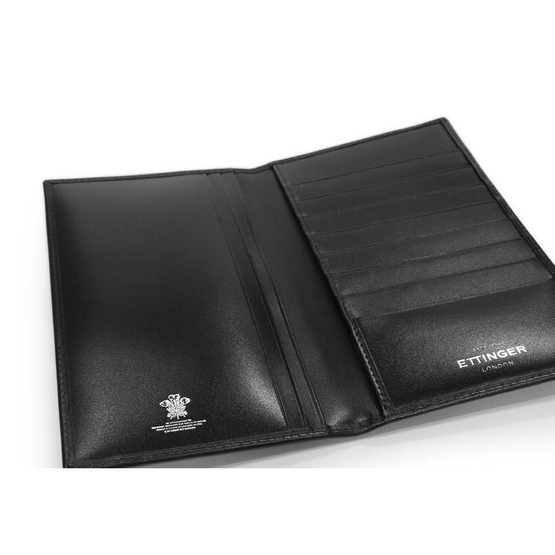 ETTINGER社公認正規販売店 ETTINGER エッティンガー 長財布 BL806AJR NO CORNERS BLACK COLLECTION ロングウォレット 札入れ 011の画像