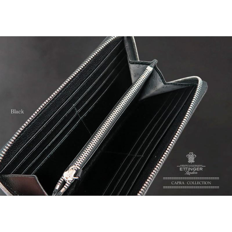 ETTINGER社公認正規販売店 ETTINGER エッティンガー  ラウンドジップ長財布 CP2051EJ CAPRA COLLECTION/カプラコレクション ロングウォレット 012の画像