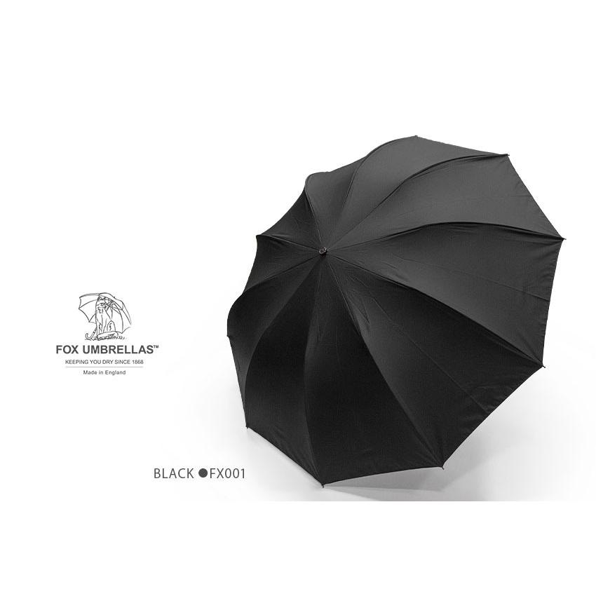FOX UMBRELLAS  折り畳み傘　黒 FOX UMBRELLAS フォックスアンブレラズ 折りたたみ傘 / 雨用