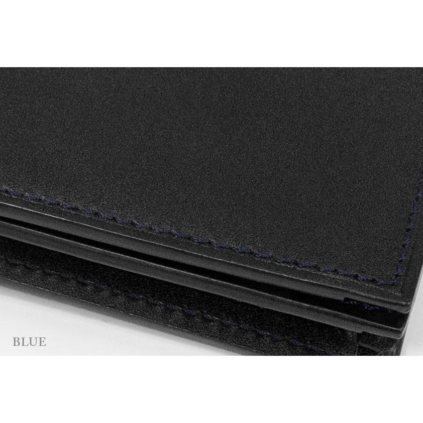 yuhaku（ユハク） 名刺入れ FXY163 Diamant Black edition コードバン