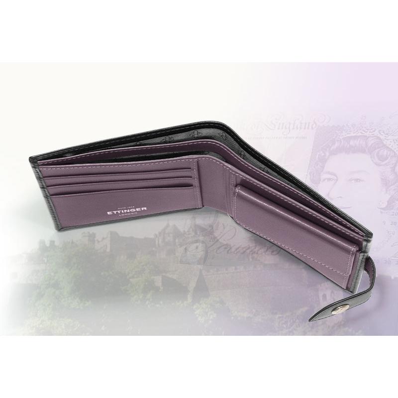 ETTINGER社公認正規販売店 ETTINGER エッティンガー 二つ折り財布 タブ付き ST141JTAB スターリングコレクション カード＆コインパース 小銭入れ付きの画像