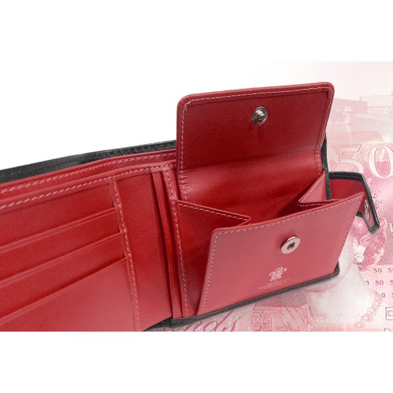 ETTINGER社公認正規販売店 ETTINGER エッティンガー 二つ折り財布 タブ付き ST141JTAB スターリングコレクション カード＆コインパース 小銭入れ付きの画像