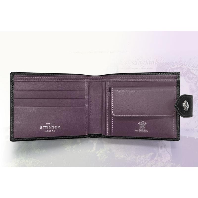 ETTINGER社公認正規販売店 ETTINGER エッティンガー 二つ折り財布 タブ付き ST141JTAB スターリングコレクション カード＆コインパース 小銭入れ付きの画像