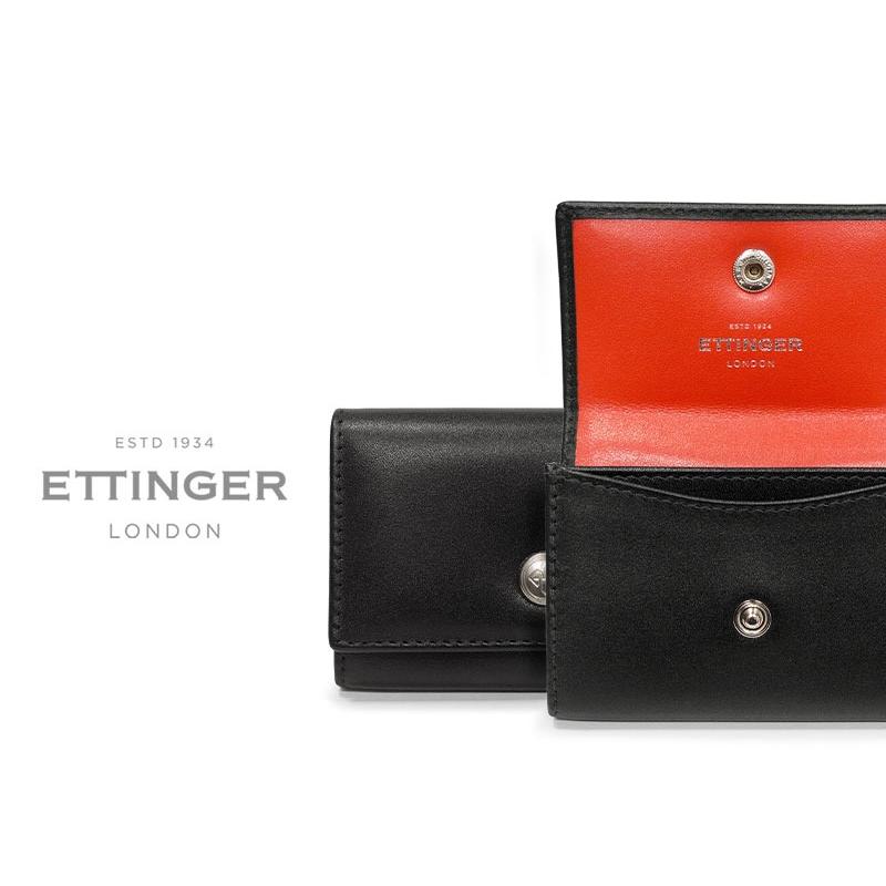 ETTINGER社公認正規販売店 ETTINGER / エッティンガー 小銭入れ ST2034DJR スターリングコレクション コインパース ( カードポケット付 ) コインケースの画像