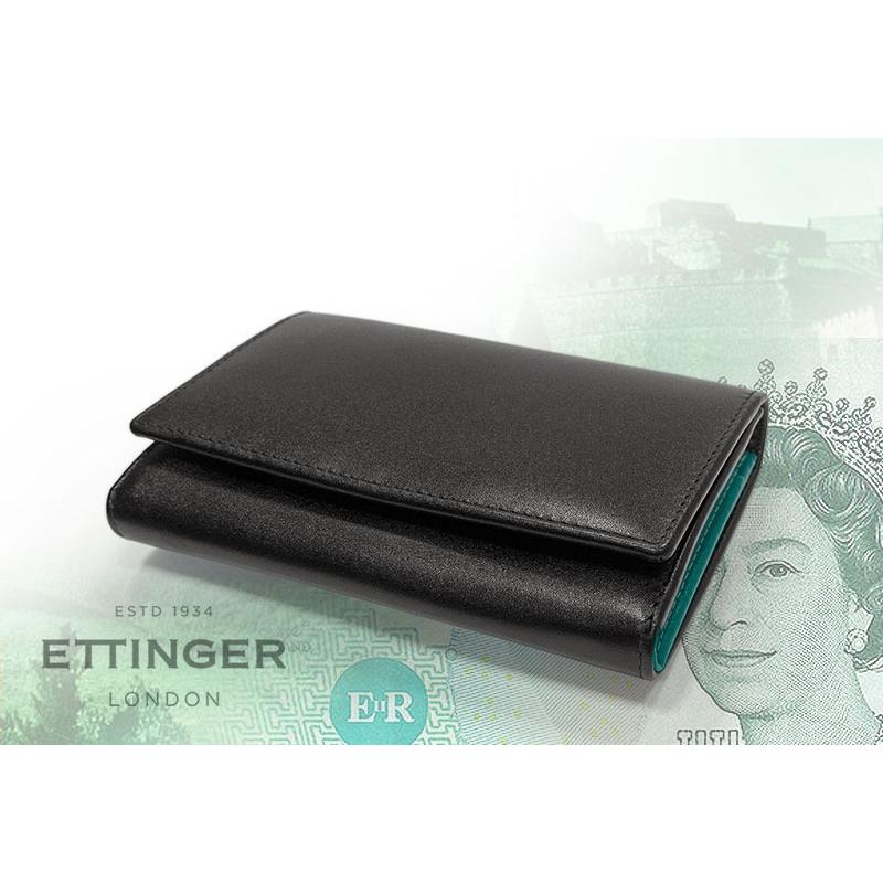 ETTINGER社公認正規販売店 ETTINGER エッティンガー 長財布 ST2082EJ Midi Flap-Over Purse スターリングコレクション フラップミドル 小銭入れの画像