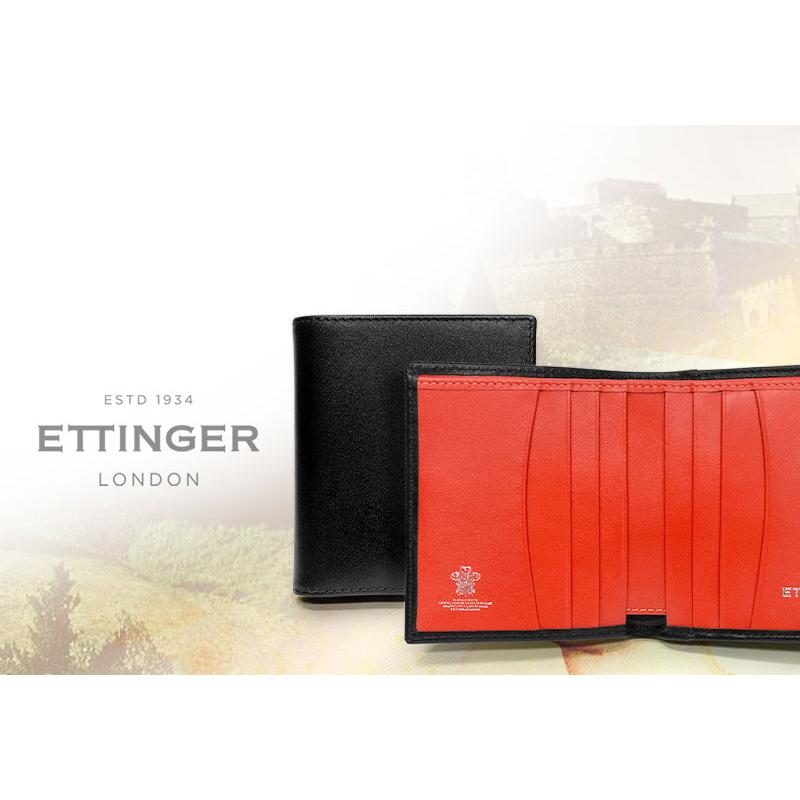 ETTINGER社公認正規販売店 ETTINGER エッティンガーミニウォレット タブ付き ST2181JS スターリングコレクション カード＆コインパース 小銭入れ付きの画像