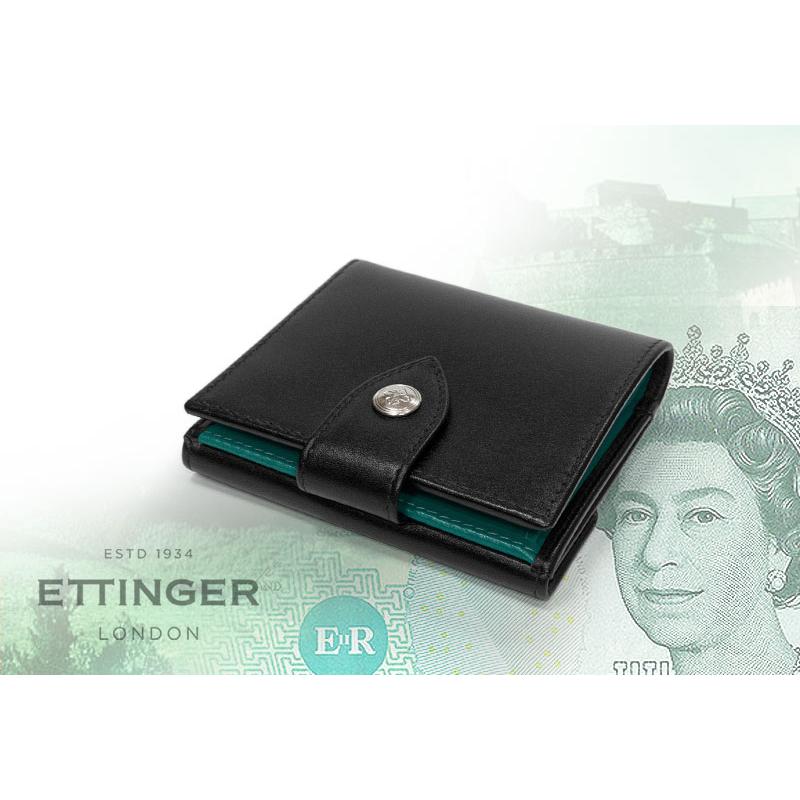 ETTINGER社公認正規販売店 ETTINGER エッティンガーミニウォレット タブ付き ST2181JS スターリングコレクション カード＆コインパース 小銭入れ付きの画像