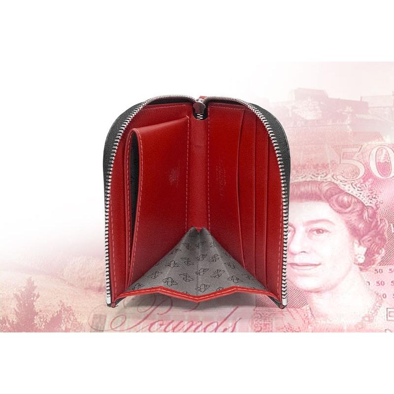 ETTINGER社公認正規販売店 ETTINGER / エッティンガー 財布  ST2182JS ZIP WALLET w. COIN PURSE L字ラウンドジップハーフ財布 スターリングコレクションの画像