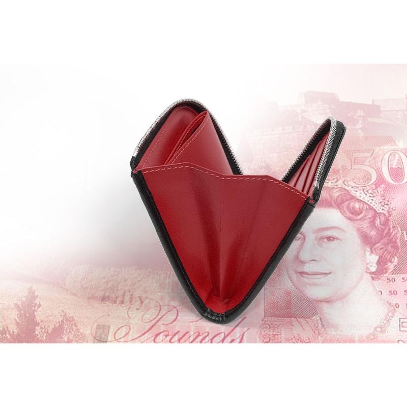 ETTINGER社公認正規販売店 ETTINGER / エッティンガー 財布  ST2182JS ZIP WALLET w. COIN PURSE L字ラウンドジップハーフ財布 スターリングコレクションの画像