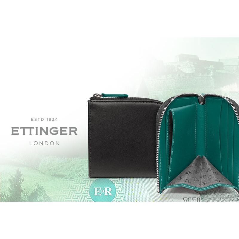 ETTINGER社公認正規販売店 ETTINGER / エッティンガー 財布  ST2182JS ZIP WALLET w. COIN PURSE L字ラウンドジップハーフ財布 スターリングコレクションの画像