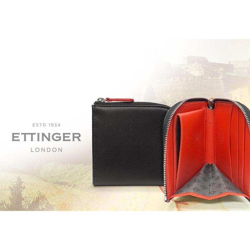 ETTINGER社公認正規販売店 ETTINGER / エッティンガー 財布  ST2182JS ZIP WALLET w. COIN PURSE L字ラウンドジップハーフ財布 スターリングコレクションの画像