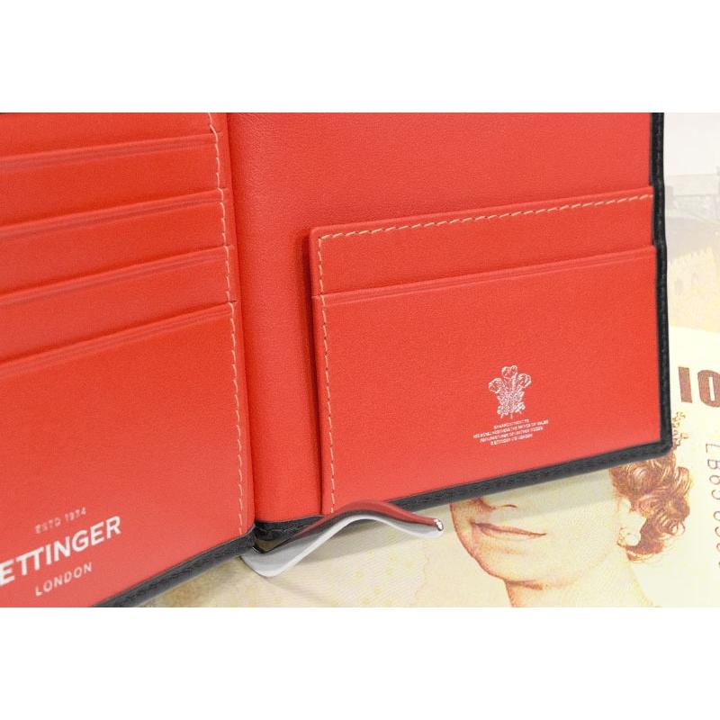 ETTINGER社公認正規販売店 ETTINGER / エッティンガー マネークリップ  ST2194EJ MONEY CLIP WITH ZIP 小銭入れ付き スターリングコレクションの画像