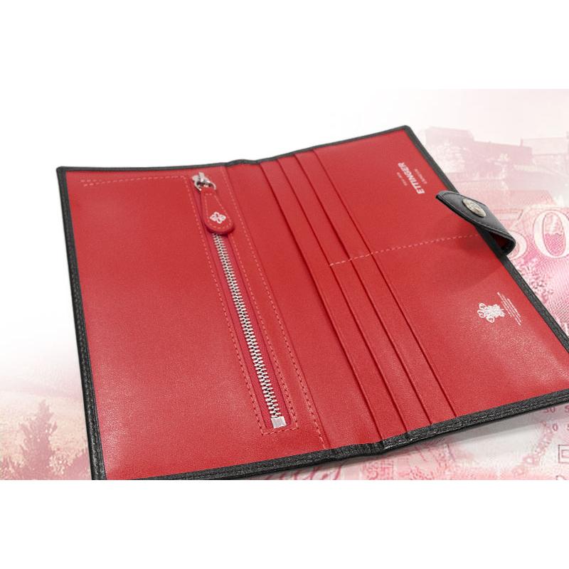 ETTINGER社公認正規販売店 ETTINGER エッティンガー 長財布タブ付き ST953AEJTAB スターリングコレクション LONG WALLET WITH ZIP / 小銭入れ付き長財布の画像