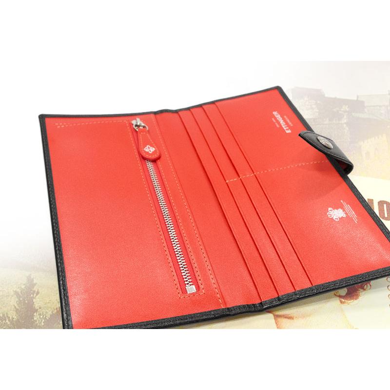 ETTINGER社公認正規販売店 ETTINGER エッティンガー 長財布タブ付き ST953AEJTAB スターリングコレクション LONG WALLET WITH ZIP / 小銭入れ付き長財布の画像