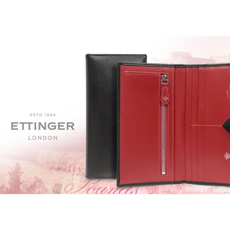 ETTINGER社公認正規販売店 ETTINGER エッティンガー 長財布タブ付き ST953AEJTAB スターリングコレクション LONG WALLET WITH ZIP / 小銭入れ付き長財布の画像