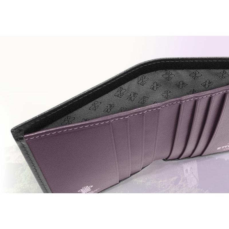 ETTINGER社公認正規販売店 ETTINGER / エッティンガー ミニウォレット  ST975BJ MINI WALLET 6C / C 二つ折り財布 スターリングコレクションの画像