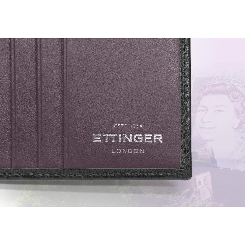 ETTINGER社公認正規販売店 ETTINGER / エッティンガー ミニウォレット  ST975BJ MINI WALLET 6C / C 二つ折り財布 スターリングコレクションの画像