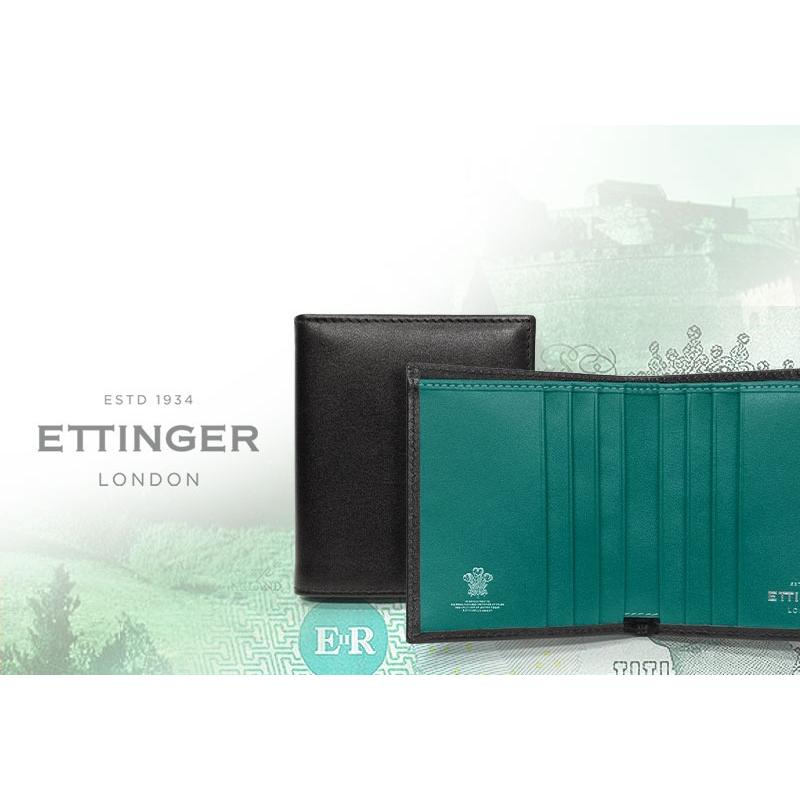ETTINGER社公認正規販売店 ETTINGER / エッティンガー ミニウォレット  ST975BJ MINI WALLET 6C / C 二つ折り財布 スターリングコレクションの画像