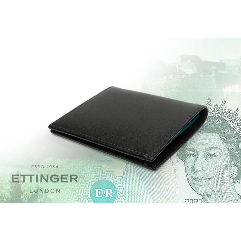 ETTINGER社公認正規販売店 ETTINGER / エッティンガー ミニウォレット  ST975BJ MINI WALLET 6C / C 二つ折り財布 スターリングコレクションの画像