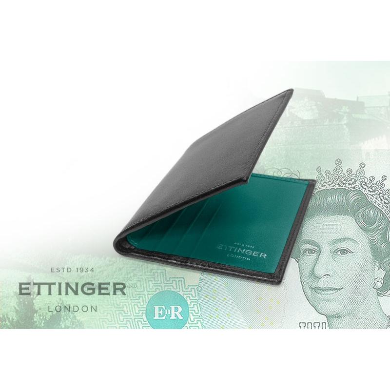 ETTINGER社公認正規販売店 ETTINGER / エッティンガー ミニウォレット  ST975BJ MINI WALLET 6C / C 二つ折り財布 スターリングコレクションの画像