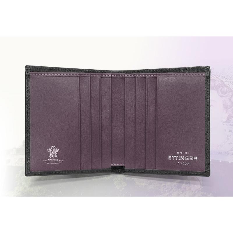 ETTINGER社公認正規販売店 ETTINGER / エッティンガー ミニウォレット  ST975BJ MINI WALLET 6C / C 二つ折り財布 スターリングコレクションの画像