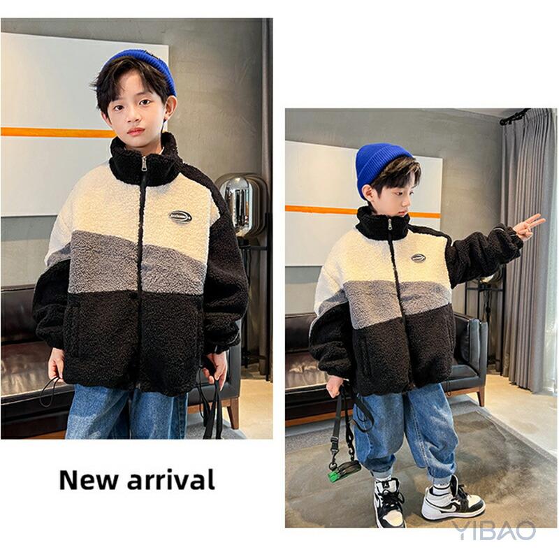 ボア ジャケット コート トップス 男の子 キッズ 男性 子供服 秋 冬 