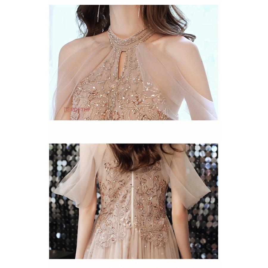 カラードレス 格安 ウェディングドレス 二次会 花嫁 ドレス イブニングドレス 発表会 オフショルダー 二次会 Aライン パーティードレス ピンク 結婚式 前撮り |  | 10