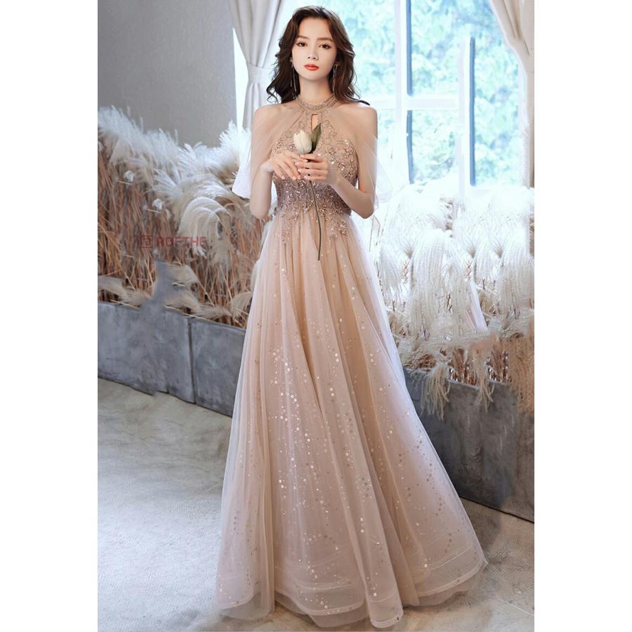 カラードレス 格安 ウェディングドレス 二次会 花嫁 ドレス イブニングドレス 発表会 オフショルダー 二次会 Aライン パーティードレス ピンク 結婚式 前撮り |  | 01