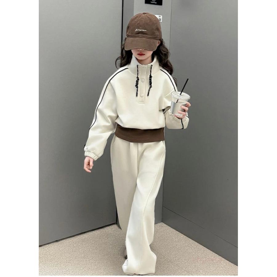 子供服 セットアップ 女の子 韓国風 キッズ ファッション 上下 2点