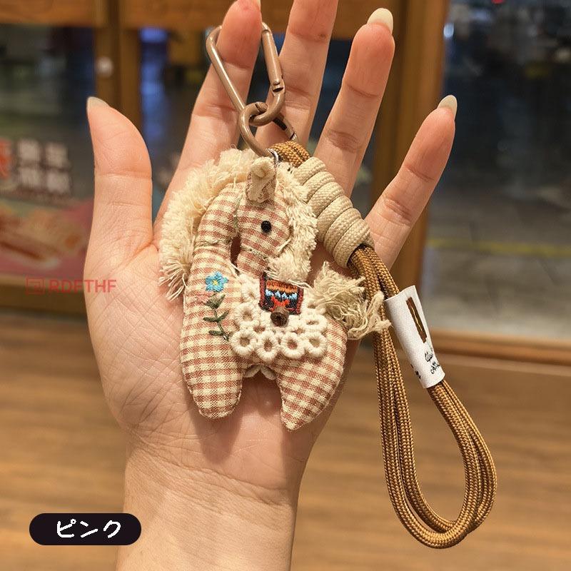 選べる2点セット】馬 バッグチャーム キーホルダー 手作り チャーム 馬