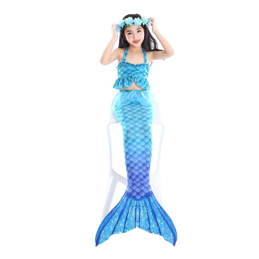 子供 水着 人魚 衣装 ハロウィン 仮装 女の子 アリエル 人魚姫 水遊び